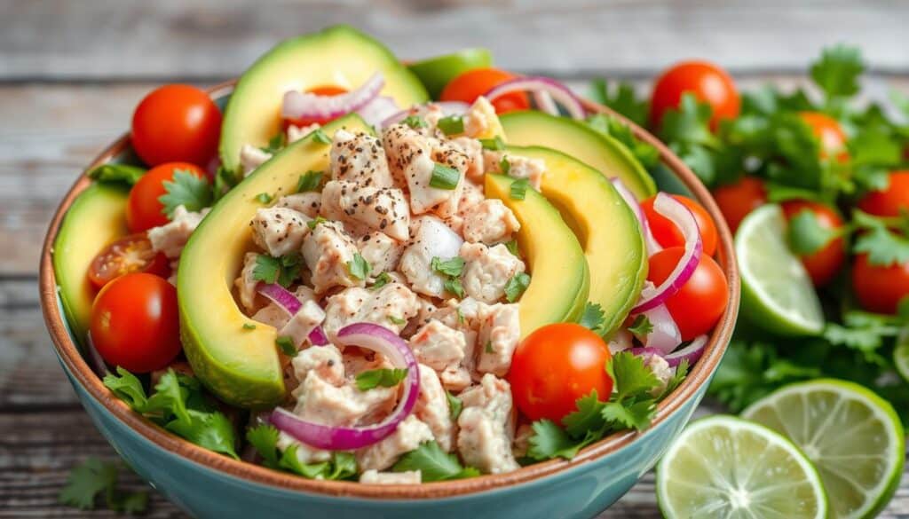 Avocado Tuna Salad