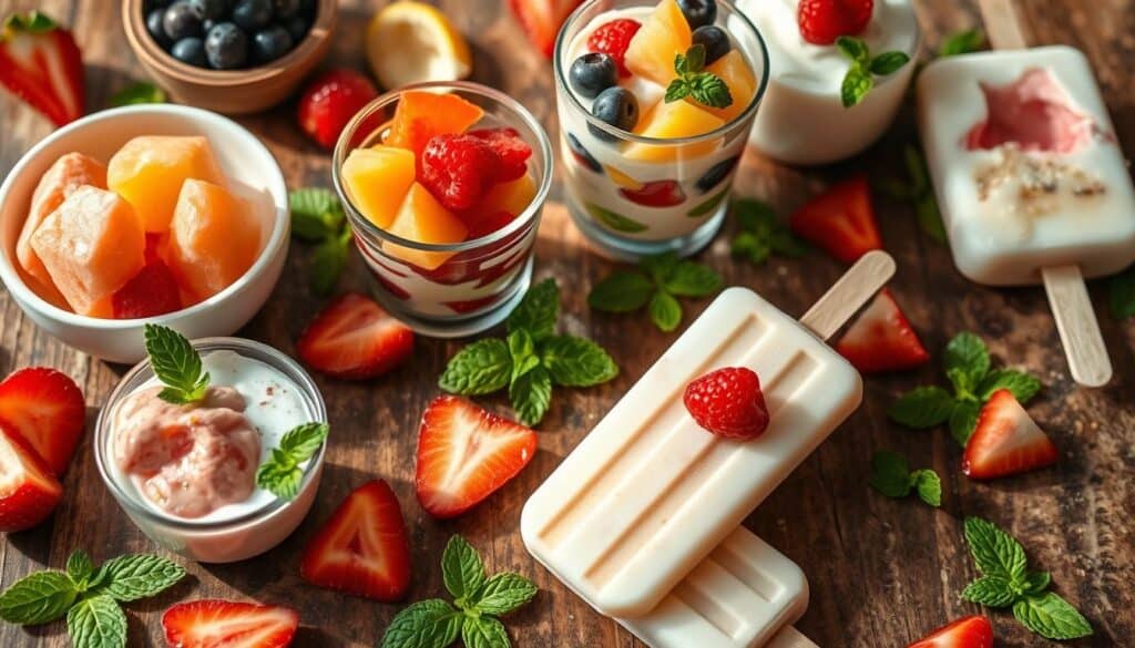 Guilt-free Frozen Treats