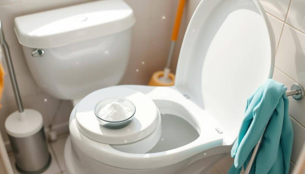 Baking Soda for Toilet Disinfection